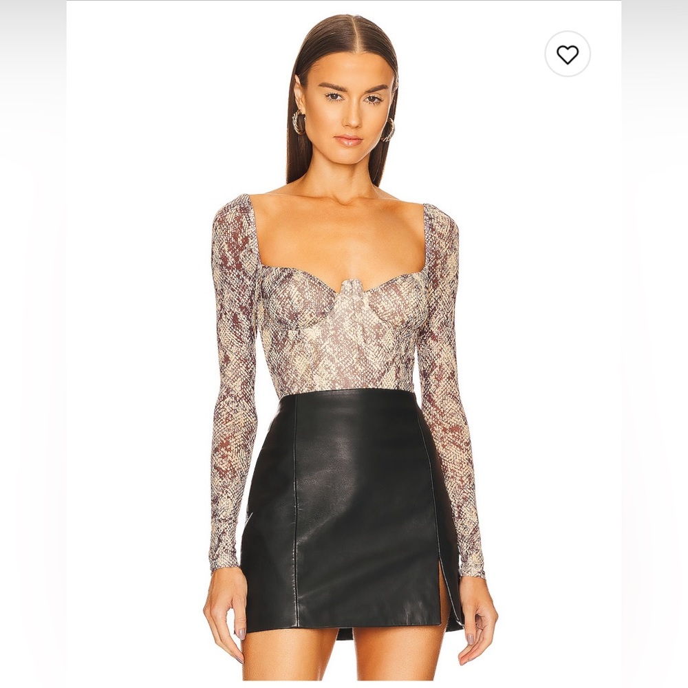 Michael Costello X REVOLVE  - print bodysuit